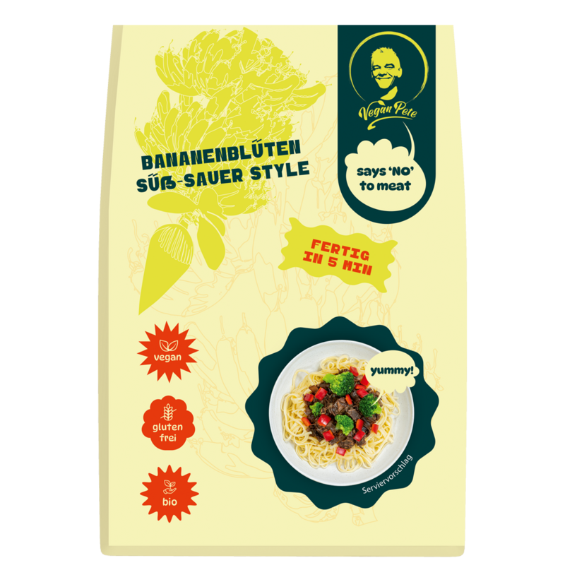 Bananenblüten Süß-Sauer Style