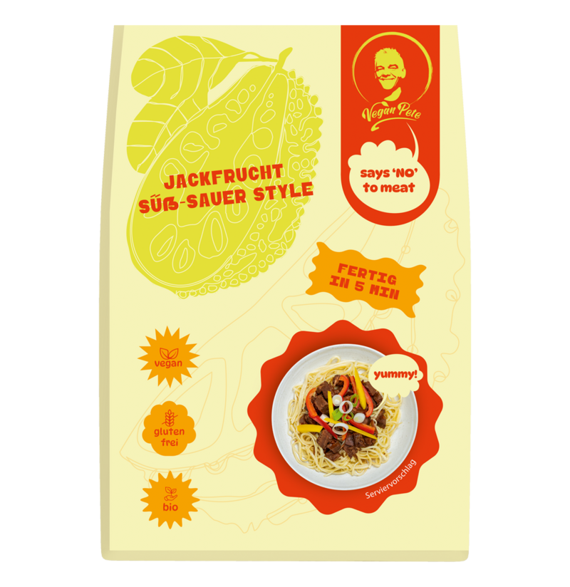 Jackfrucht Süß-Sauer Style 